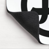 Kanji i im Kreis Mousepad (Ecke)