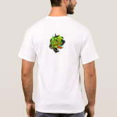 Kanji Innovator Lucky Clover Art T-Shirt (Rückseite)
