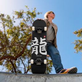Kanji - Japanischer Drache - Skateboard