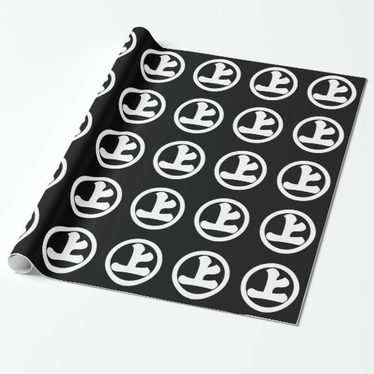 Kanji Jo im Kreis Geschenkpapier (Ungerollt)