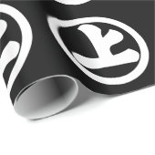 Kanji Jo im Kreis Geschenkpapier (Rolleneckpunkt)