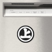 Kanji Jo im Kreis Magnet (In Situ (Geschirrspüler))