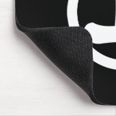 Kanji Jo im Kreis Mousepad (Ecke)