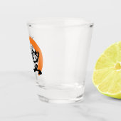 Kanji Kibo/Hope Japanese Calligraphy Schnapsglas (Rechts)