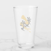 Kanji Kobo/Light Beam Japanese Calligraphy Glas (Rückseite)