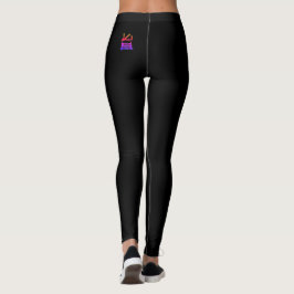 Kanji Leckere schwarze Leggings