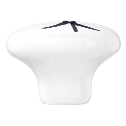 Kanji Leckerei Keramik Drehknopf Keramikknauf (Seitenansicht)