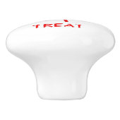 Kanji Leckerei Rote Keramik Drehknopf Keramikknauf (Seitenansicht)