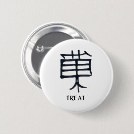 Kanji-Leckerei-Rundtaste Button