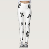 Kanji Leggings (Vorderseite)