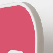 Kanji-Liebe - benutzerdefinierter Text und Farbe Pickleball Schläger (Linke Seite)