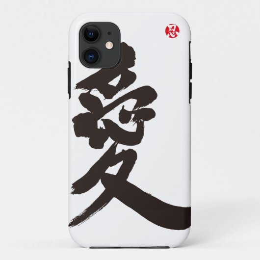 [Kanji] Liebe Case-Mate iPhone Hülle (Rückseite)
