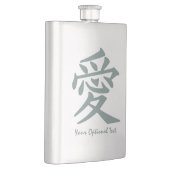 Kanji-Liebe Flachmann (Rechts)