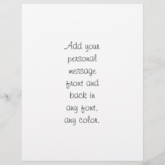 Kanji "Liebe" Flyer (Hinten)