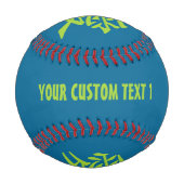 Kanji-Liebe für benutzerdefinierte Text- und Farbb Baseball (Vorderseite)