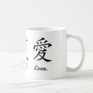 Kanji-Livelachen-Liebe-Klassiker-Tasse Kaffeetasse