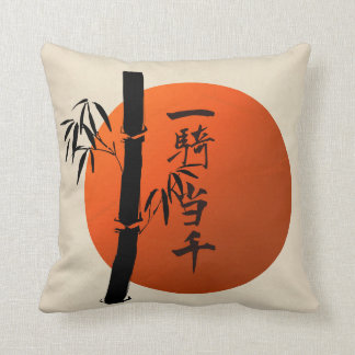Kanji Matchless Krieger Kissen