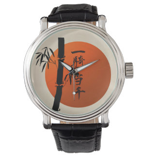 Kanji Matchless Warrior Armbanduhr