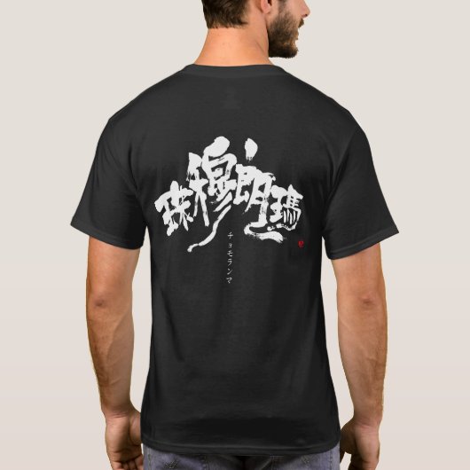 [Kanji] Mt.Everest T - Shirt (Rückseite)