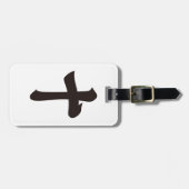 Kanji Numeral Gepäckanhänger (Vorderseite horizontal)