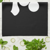 Kanji Nummer eins und drei Sterne Handtuch (Gefaltet)