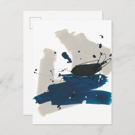 Kanji Postkarte (Vorne/Hinten)