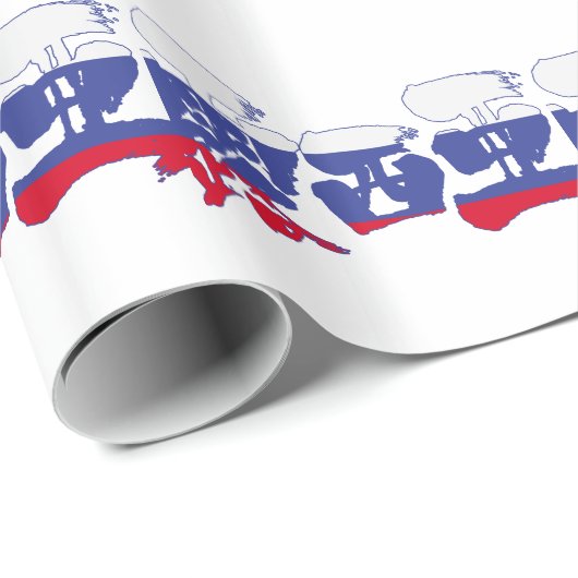 [Kanji] Russland Geschenkpapier (Rolleneckpunkt)