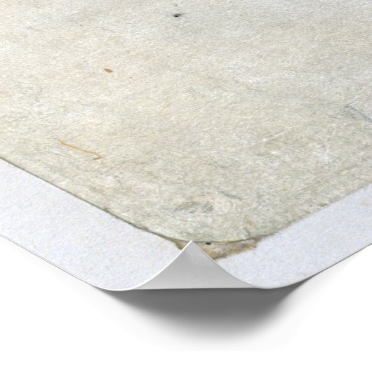 Kanji Samurai Alte japanische Kunst drucken Poster (Ecke)