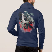 Kanji Samurai Goki Hoodie (Rückseite)