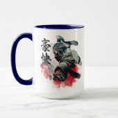 Kanji Samurai Goki Tasse (Links)