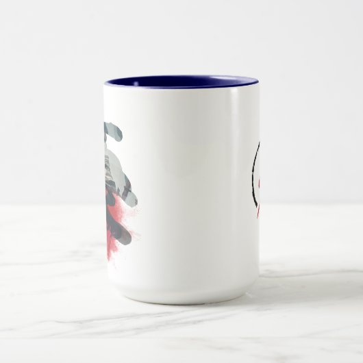 Kanji Samurai Goki Tasse (Zentrum)