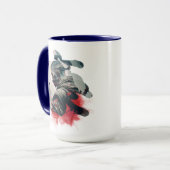 Kanji Samurai Goki Tasse (Vorderseite Links)