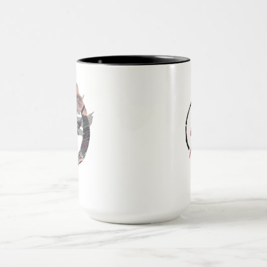 Kanji Samurai Ronin Tasse (Zentrum)