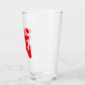 [Kanji] Schlacht als klassischer Brief Glas (Links)