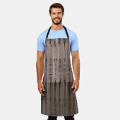 Kanji Schürze (Getragen)