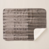 Kanji Sherpadecke (Vorderseite (Horizontal))