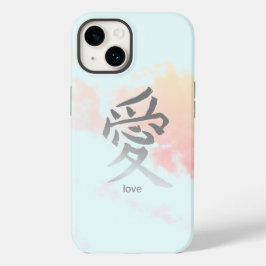 KANJI-SYMBOL FÜR DIE LIEBE SKY UND SCHLIESSEN IPHO Case-Mate iPhone 14 HÜLLE