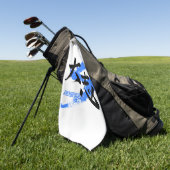 Kanji Taishi/Ambition Japanese Calligraphy Golfhandtuch (Gras)