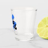 Kanji Taishi/Ambition Japanese Calligraphy Schnapsglas (Rechts)