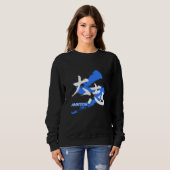 Kanji Taishi/Ambition Japanese Calligraphy Sweatshirt (Vorne ganz)