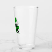 Kanji Taizen/ruhige japanische Kalligrafie Glas (Links)