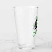 Kanji Taizen/ruhige japanische Kalligrafie Glas (Rechts)