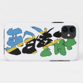 [Kanji] Tansania Case-Mate iPhone Hülle (Rückseite (Horizontal))