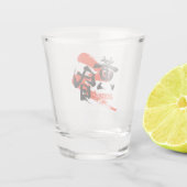 Kanji Tasogare/Dusk Japanese Calligraphy Schnapsglas (Rückseite)