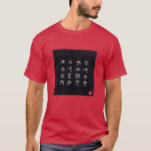 Kanji - Tausend Zeichen - Klassisch - T-Shirt (Vorderseite)