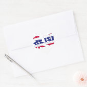 [Kanji] Thailand Herz-Aufkleber (Umschlag)