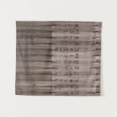 Kanji Wandteppich (Vorderseite (Horizontal))