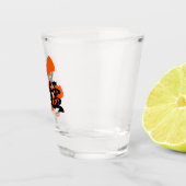 Kanji Yumo/Bravery Japanese Calligraphy Schnapsglas (Rechts)