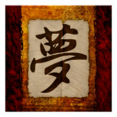 Kanji Zen Dream Poster (Vorderseite)