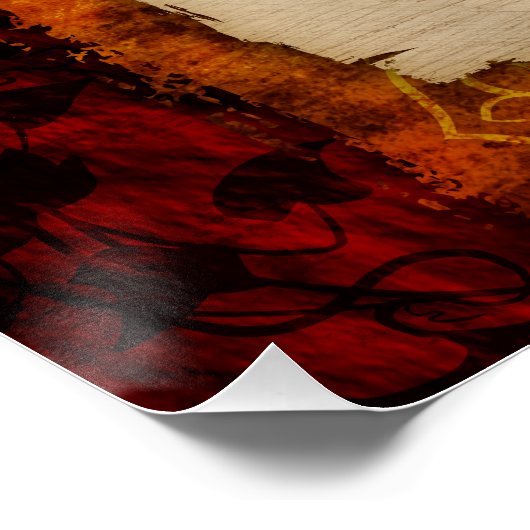 Kanji Zen Dream Poster (Ecke)